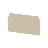 Weidmuller Partition plate, d/beige, 37 x 65 x 2mm Weidmuller